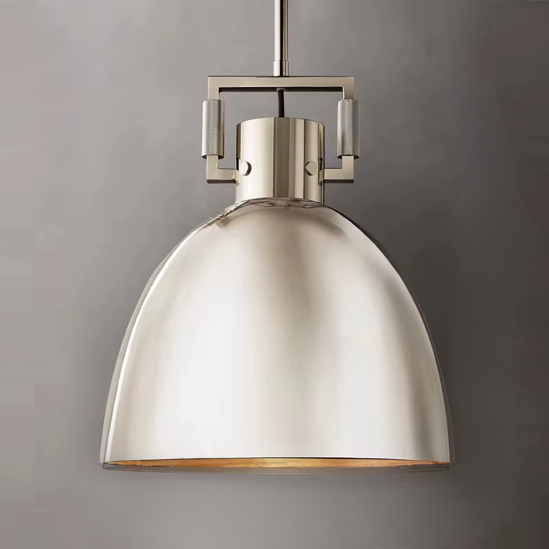 Cupola Machinist Cloche Dome Pendant Light