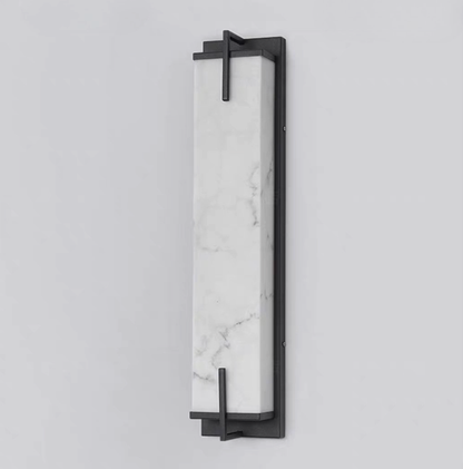 Sentinella Outdoor Marble-Effect Wall Light