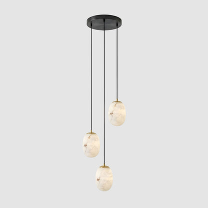 Pebble Alabaster Pendant Lamp