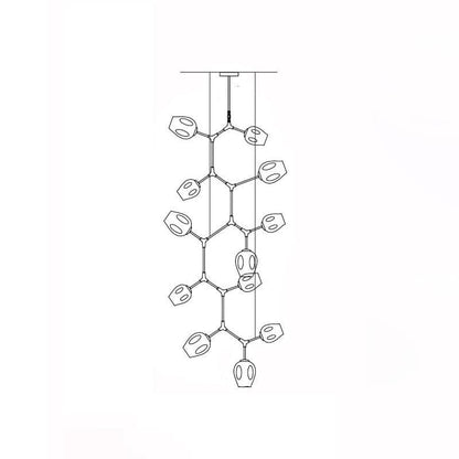 Bifurcation Bubble Chandeliers