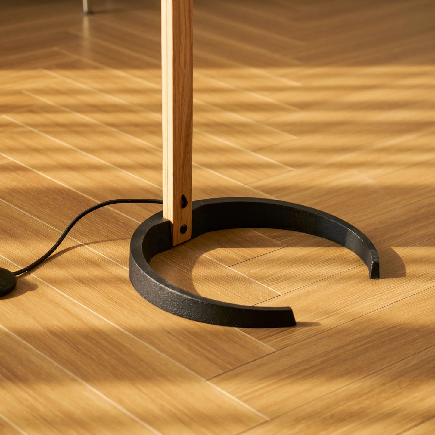 Caprani Wooden Floor Lamp