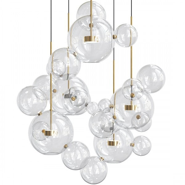 Bolle Bubble Glass Chandelier