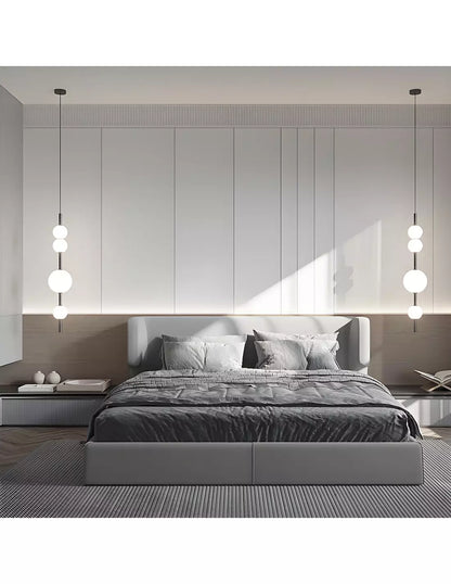 Vertical Glass Pendant Light
