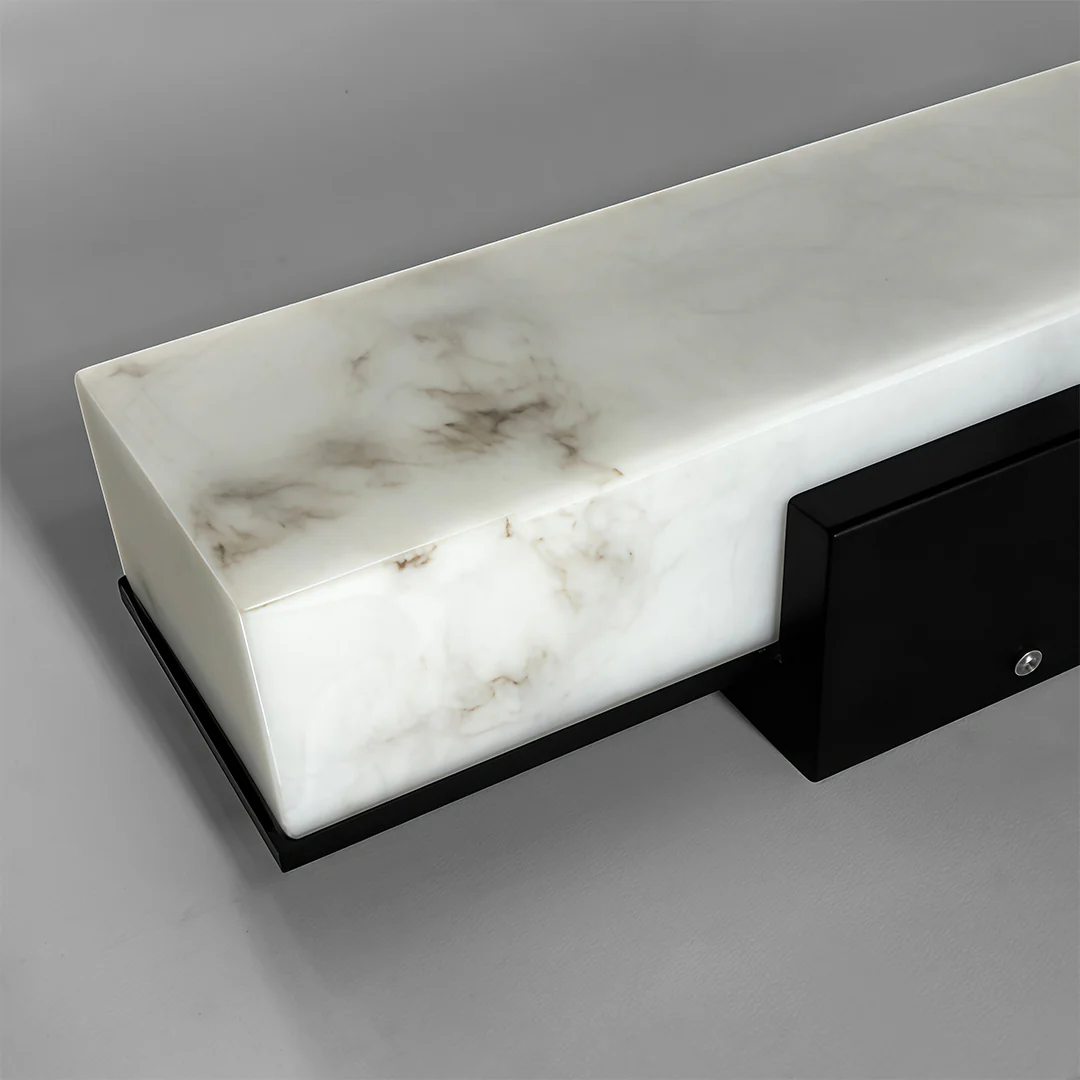 Alabastro Faux-Marble Linear Outdoor Wall Light