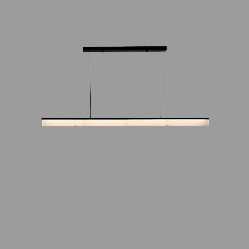 Plana Faux Alabaster Linear Pendant