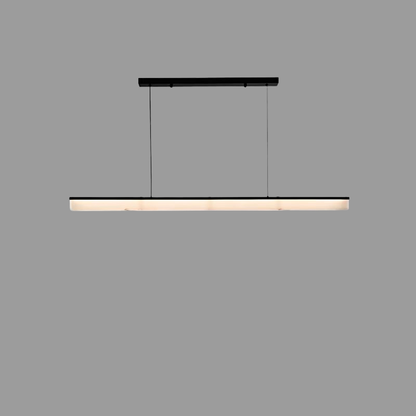 Plana Faux Alabaster Linear Pendant