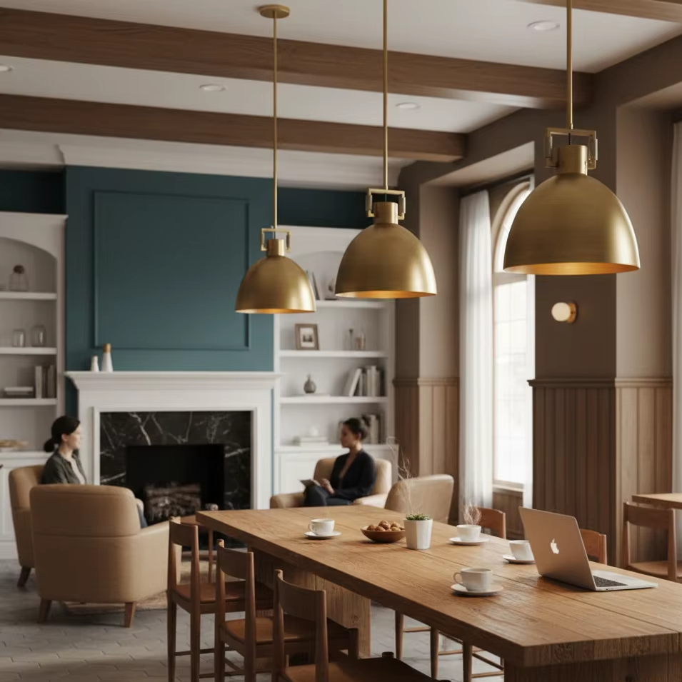 Cupola Machinist Cloche Dome Pendant Light