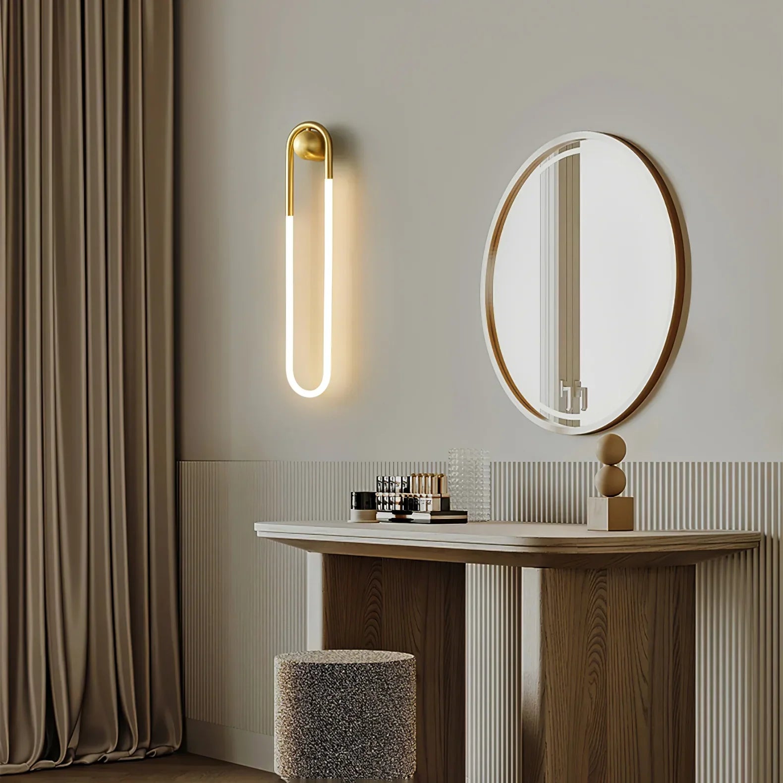 Rudi Loop Wall Lamp set of 2 pair bedroom UAE