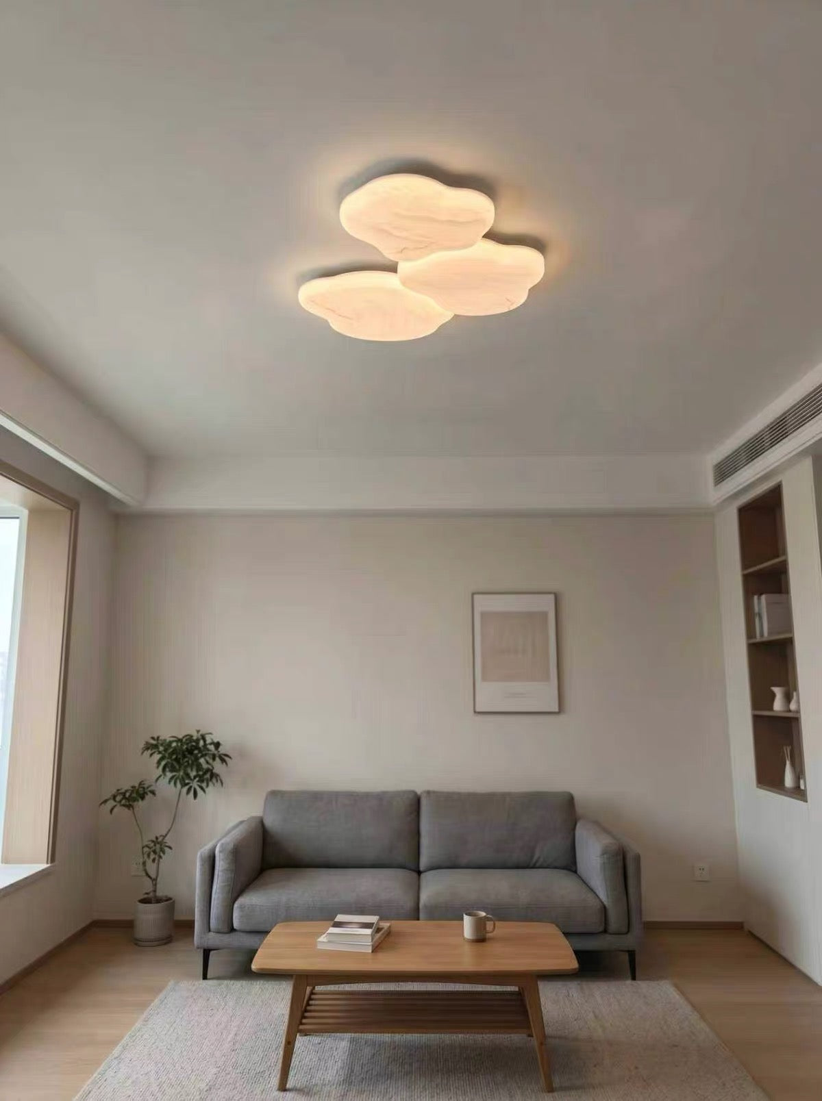 Aurelia Faux Alabaster Ceiling Light