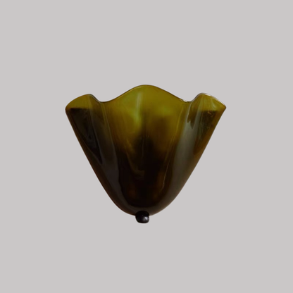 Nori Drape Glass Wall Sconce