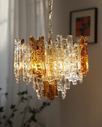 Ice Glass Chandelier