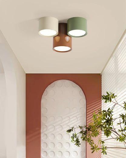 Asher Color-Block LED Ceiling Light