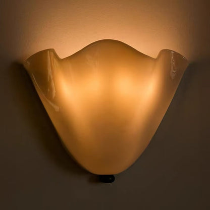 Nori Drape Glass Wall Sconce