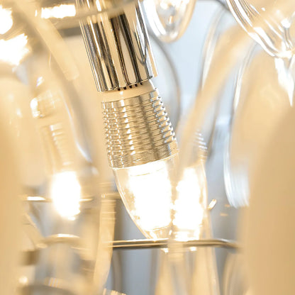 Medallion Glass Chandelier