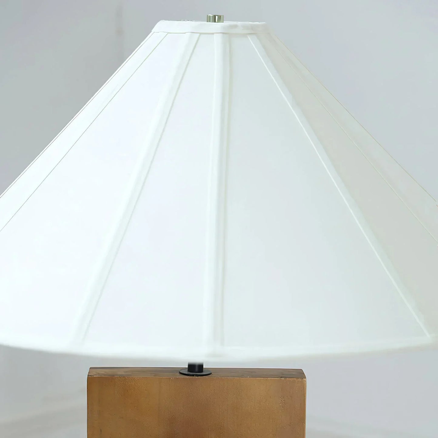 Meridian Crossbase Wood Floor Lamp