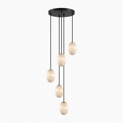 Pebble Alabaster Pendant Lamp