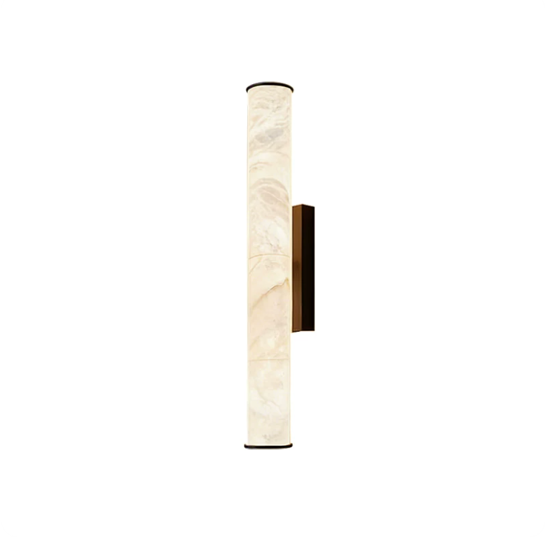 Stelo Linear Alabaster Wall Sconce