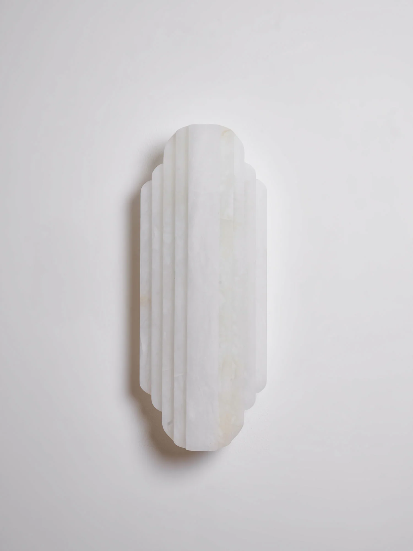Contemporary Alabaster Wall Sconce
