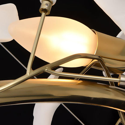 Extra Large Ceramic Leaf Tulip LED Chandelier