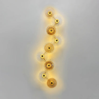Lotus Leaves Wall Lamp
