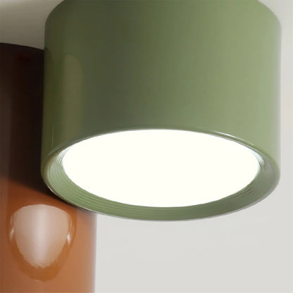 Asher Color-Block LED Ceiling Light