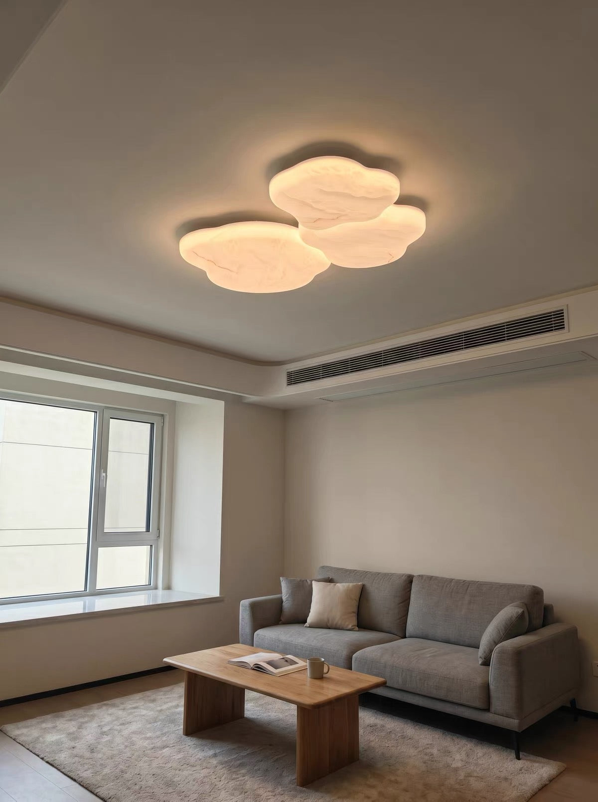Aurelia Faux Alabaster Ceiling Light