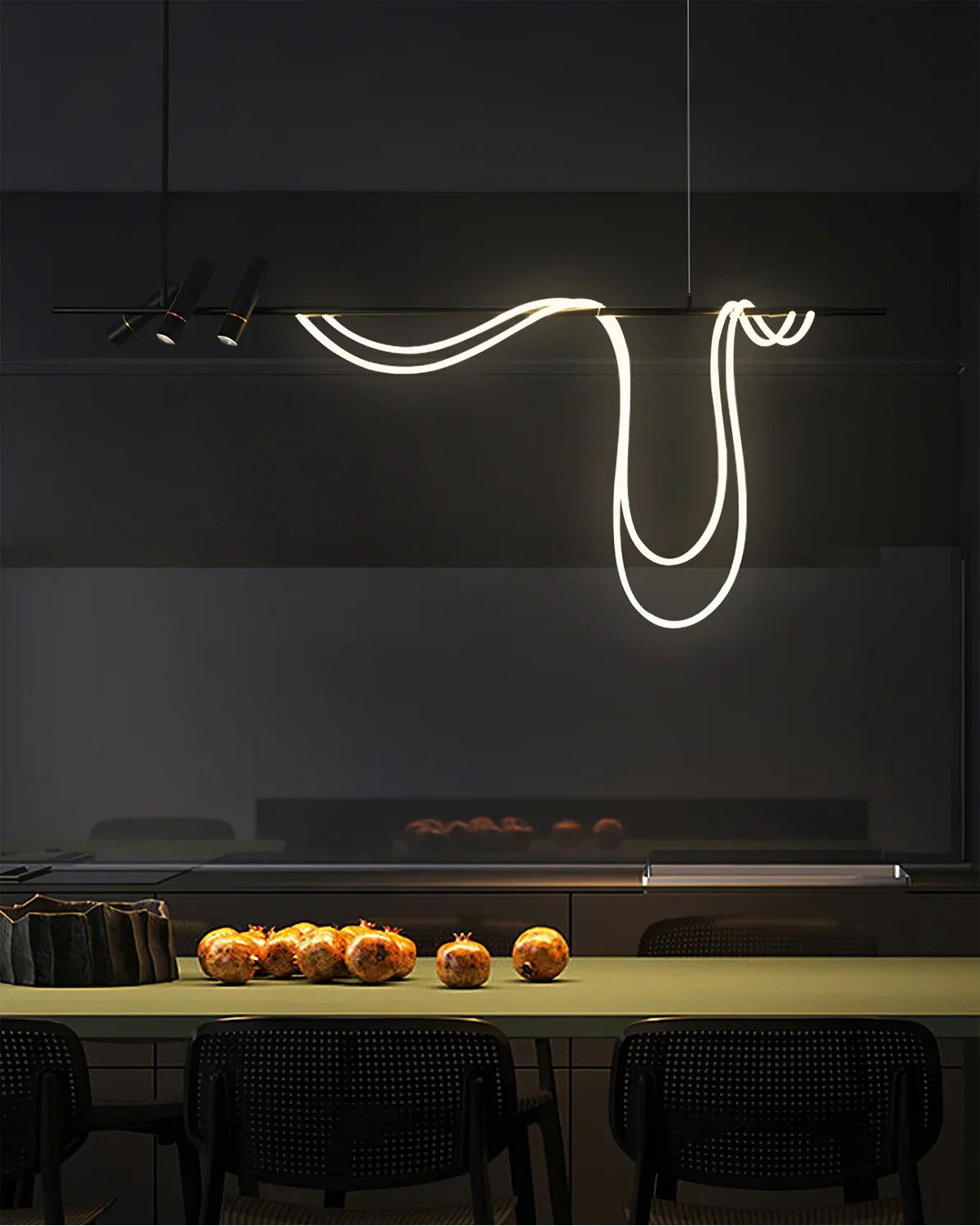 Tracer Chandelier installed in UAE luxury villa