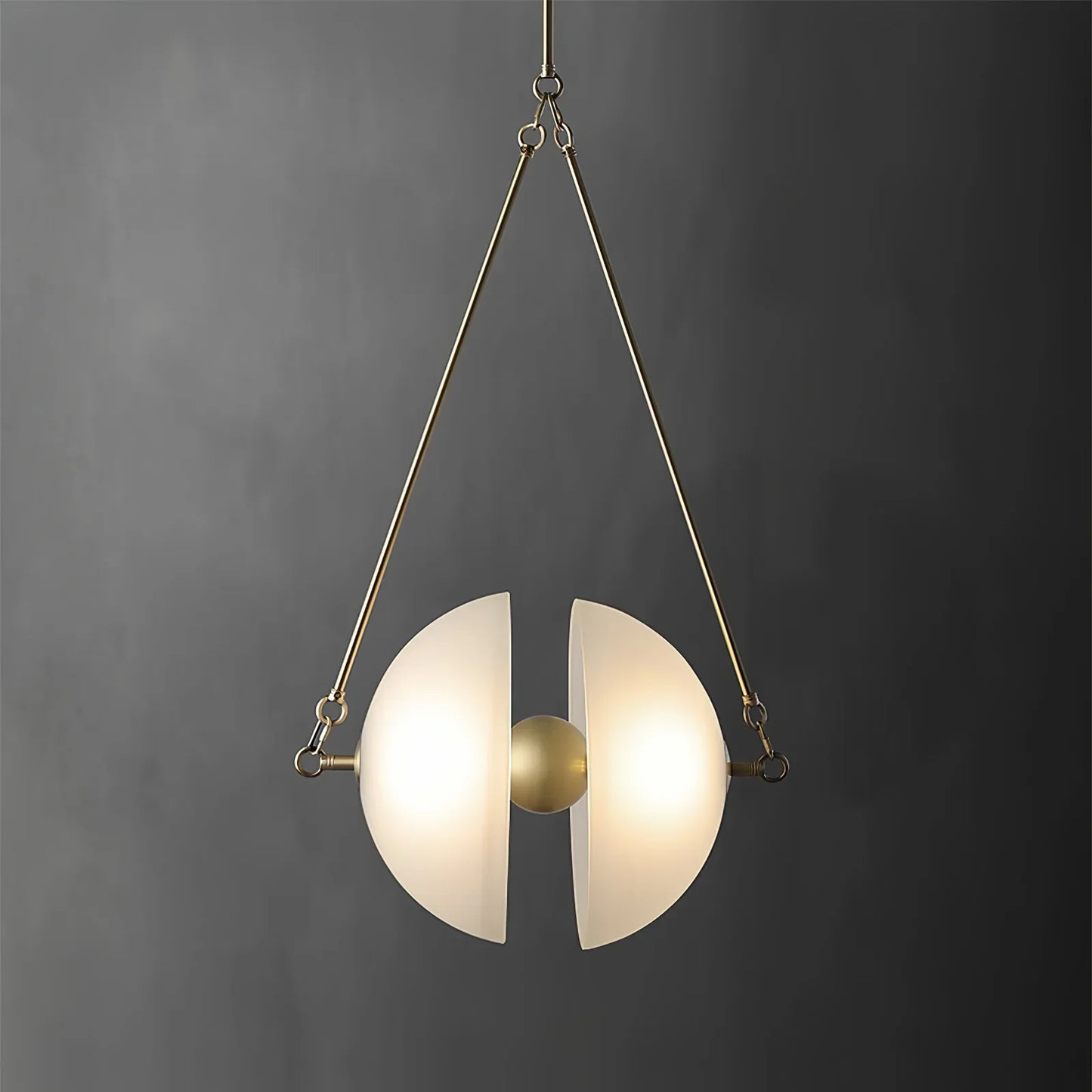 Oyster Glass Pendant Lamp
