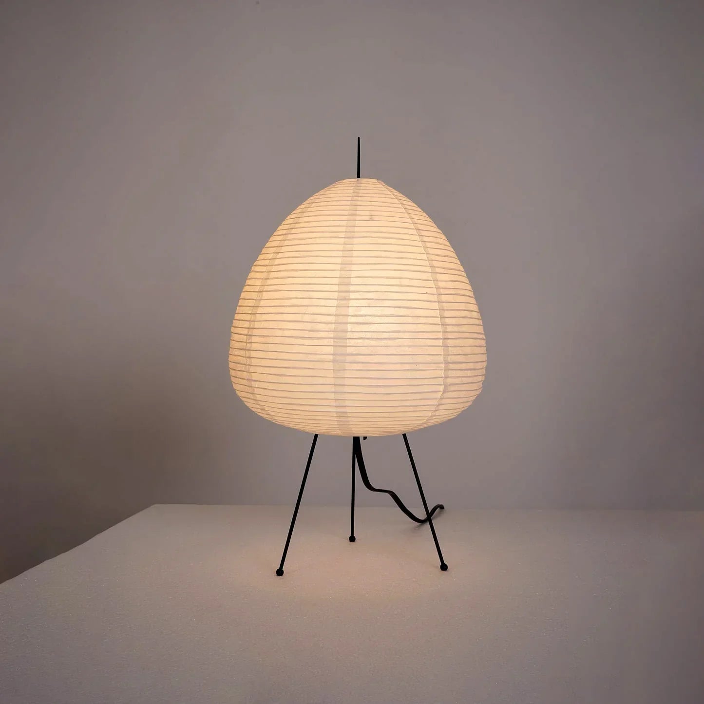 Washi Table Lamp on desk modern UAE interior