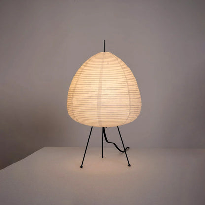 Washi Table Lamp on desk modern UAE interior