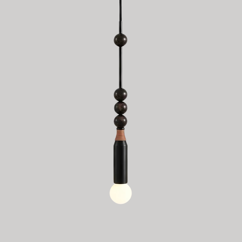 Atelier Marble & Brass Pendant Light