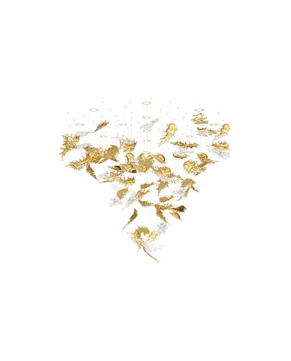 Flying Leaves Chandelier