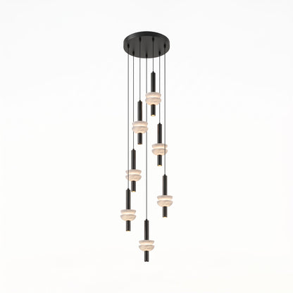 Alabaster Column Pendant Lamp