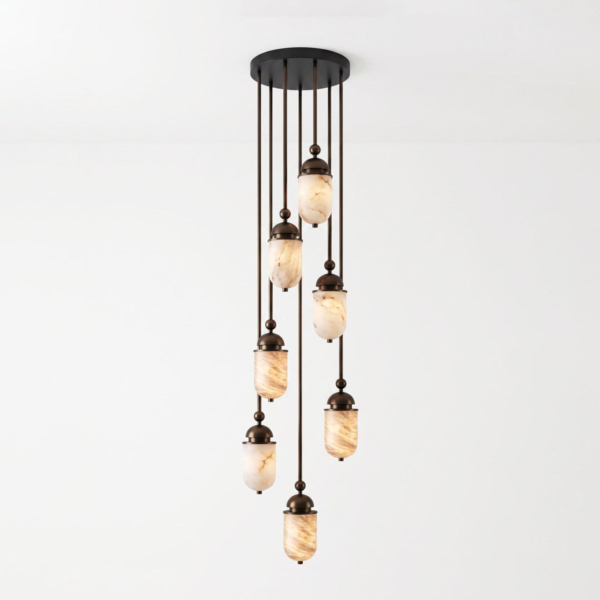 Capsule Alabaster Pendant Lamp