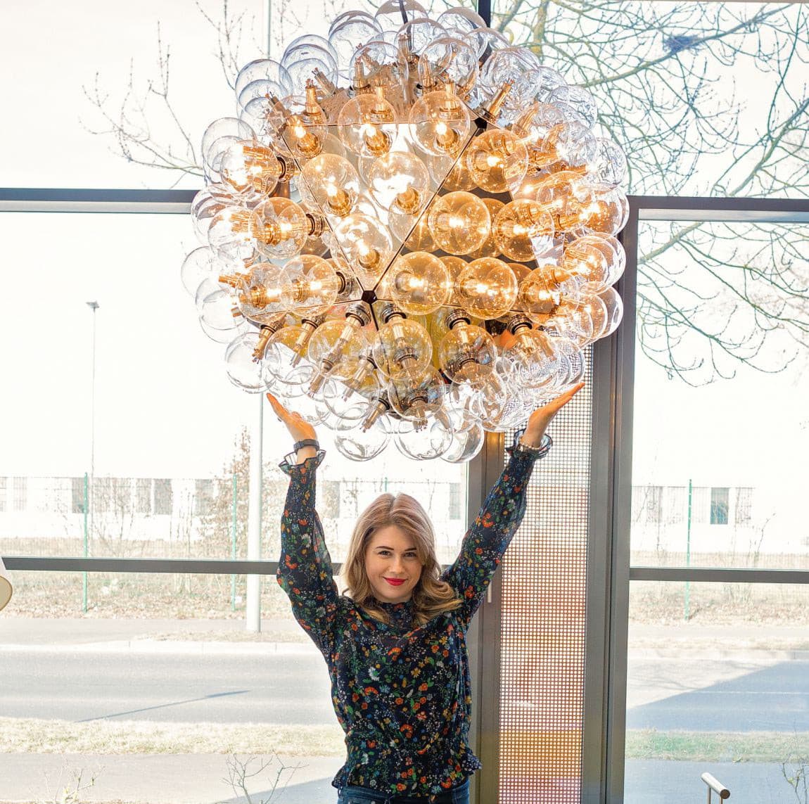 Taraxacum Glass Pendant Light