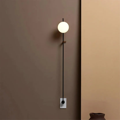 Lynea Wall Lamp seamless wall mount detail