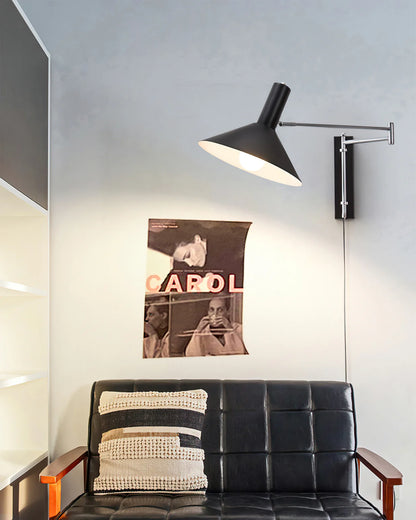 Anvia Adjustable Plug-In Wall Lamp