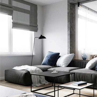 Serge Mouille Floor Lamp black cone shade detail