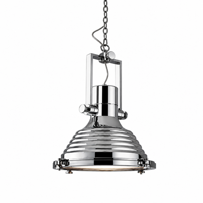 Industrial Nautical Dome Pendant Light