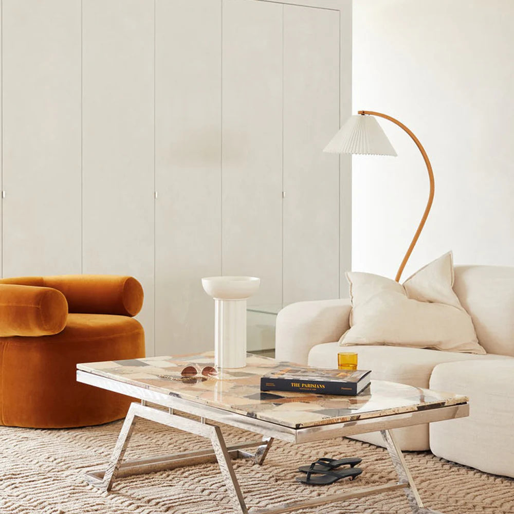 Caprani Wooden Floor Lamp