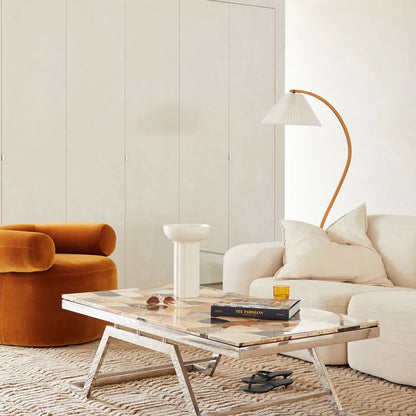 Caprani Wooden Floor Lamp