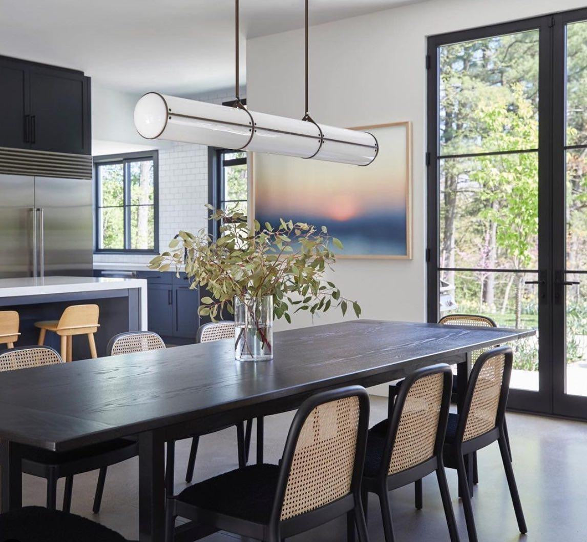 Cylindric Pendant Light close-up cylinder shade