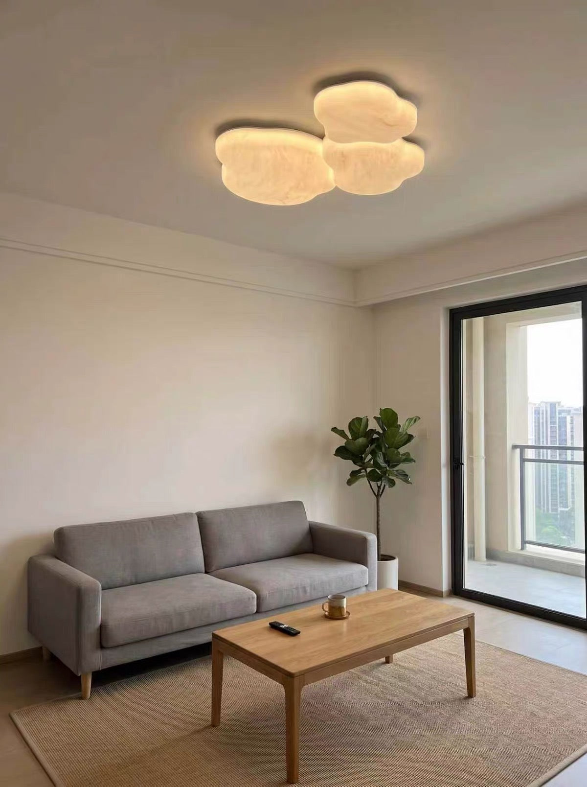 Aurelia Faux Alabaster Ceiling Light