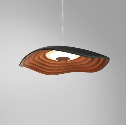Wabi-Sabi Wavy Terraced Ricefields Pendant Light