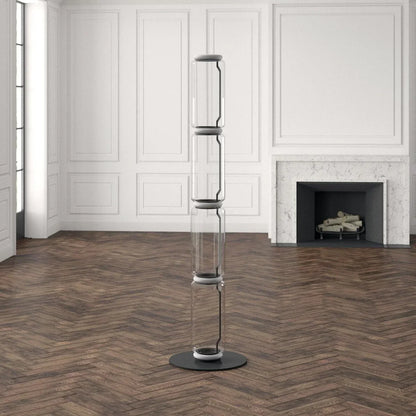 Noctambule Floor Lamp clear glass warm light shot
