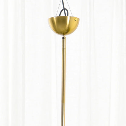 Gooseneck Chandelier ceiling mount and arms detail