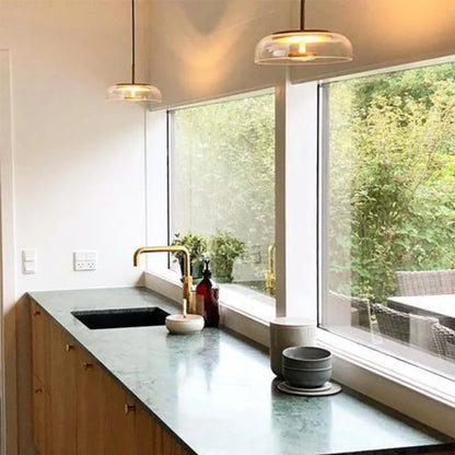 Blossi 1 Clear Glass Pendant Light