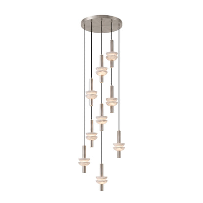 Alabaster Column Pendant Lamp