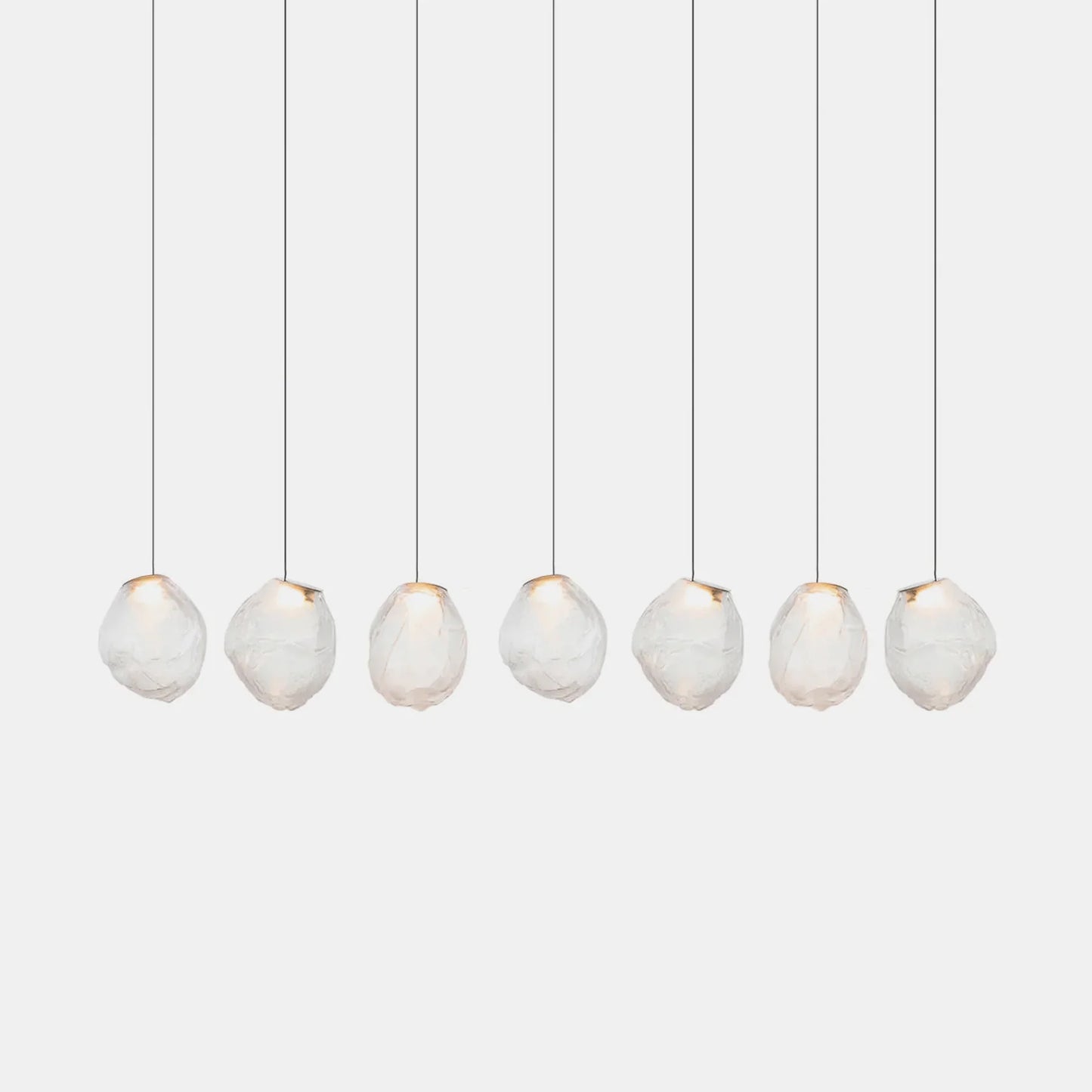 Liquid Glass Stone Pendant Light