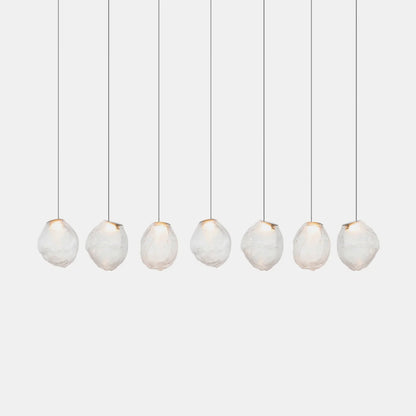 Liquid Glass Stone Pendant Light